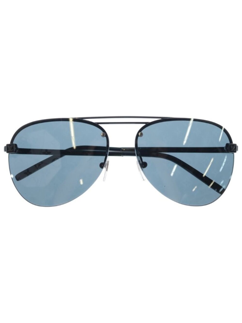 Louis Vuitton Teardrop Sunglasses Clockwise Eyewear Black